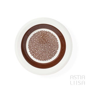 Arabia Faenza Ruskeakukka スーププレート 20&nbsp;cm, ヴィンテージ