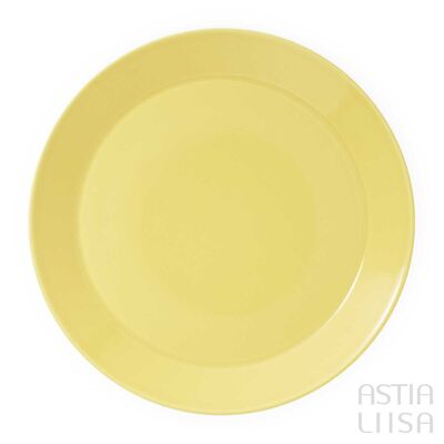 Arabia Teema 黄 プレート 26 cm, ヴィンテージ