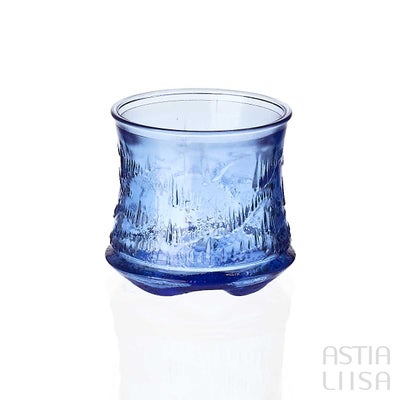 Riihim&auml;en Lasi Revontulet 青 タンブラー 100&nbsp;ml, ヴィンテージ