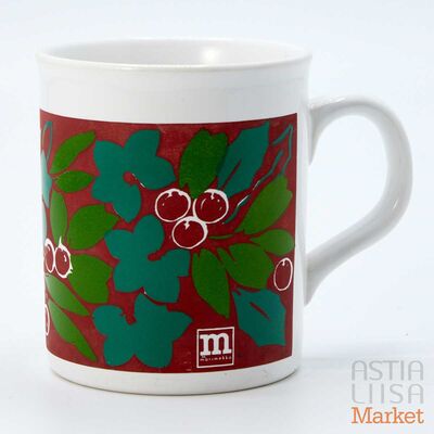 Marimekko Lingonberry マグカップ, ヴィンテージ