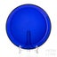 Iittala Kartio コバルトブルー ガラスプレート 24 cm, 正面