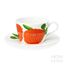 Marimekko Primavera 赤コーヒーカップ, 正面