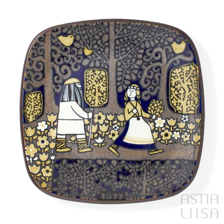 Arabia Kalevala 1977 イヤープレート, ヴィンテージ